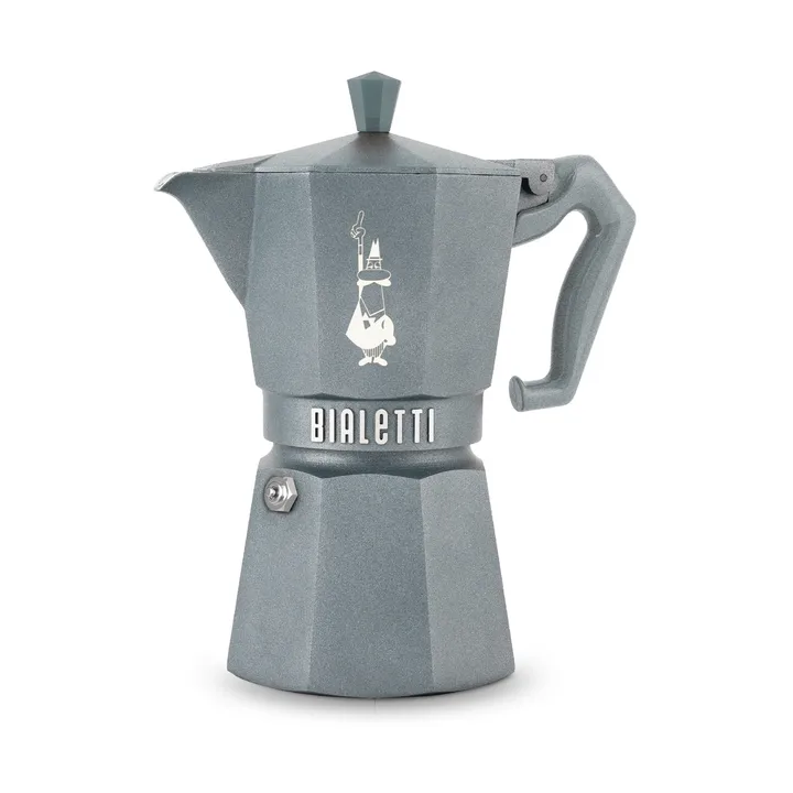 Bialetti exclusive induction moka pot - Grey, 6 cups - Bialetti