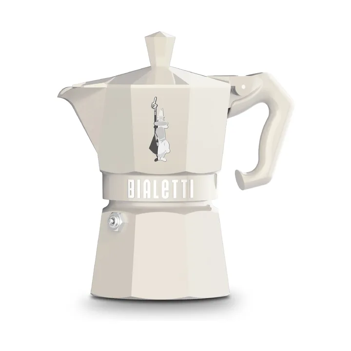 Bialetti exclusive moka pot - Cream, 3 cups - Bialetti