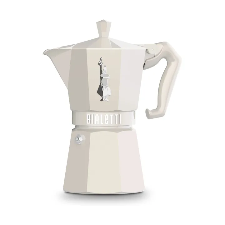 Bialetti exclusive moka pot - Cream, 6 cups - Bialetti