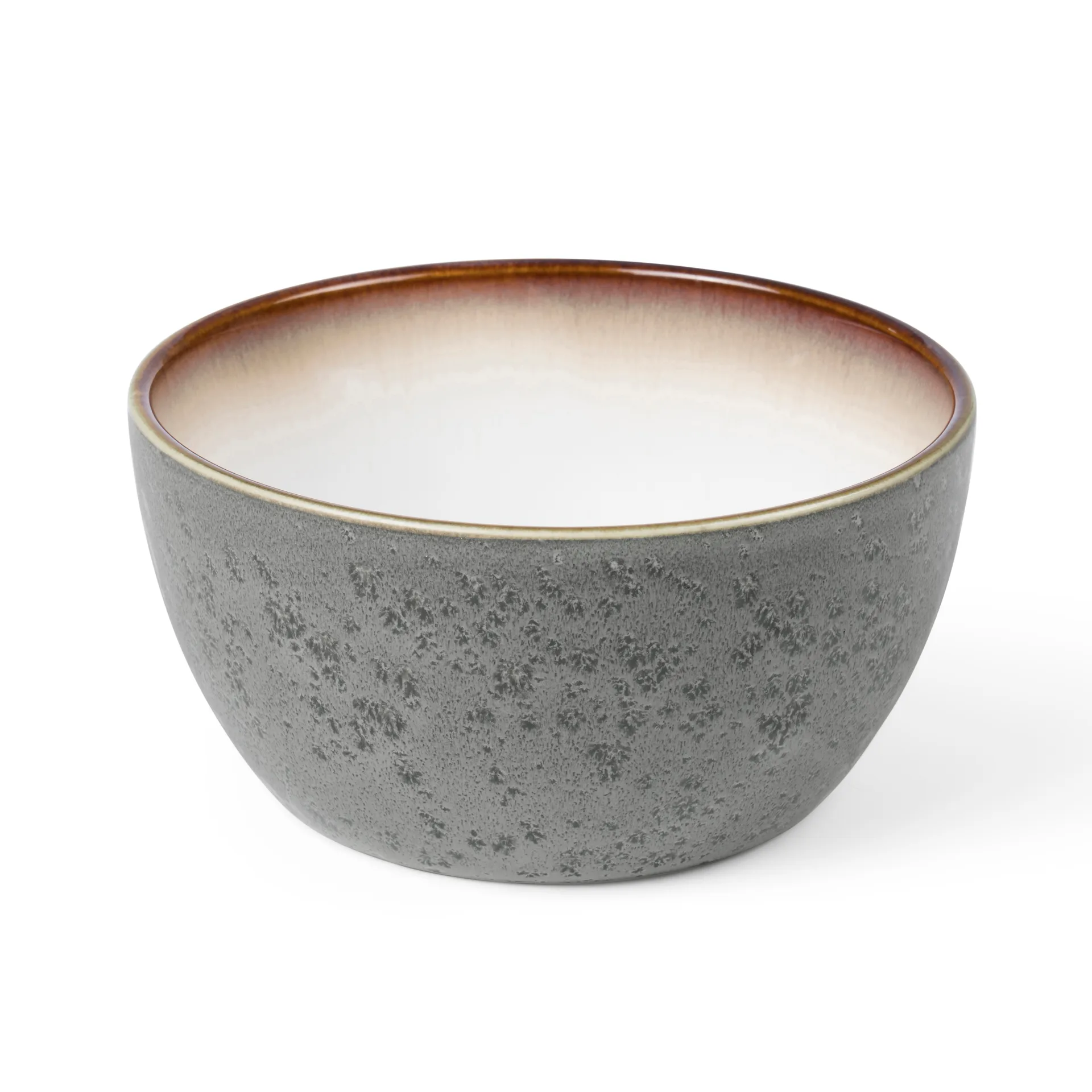 Bitz bowl Ø 14 cm grey, Grey-creme Bitz