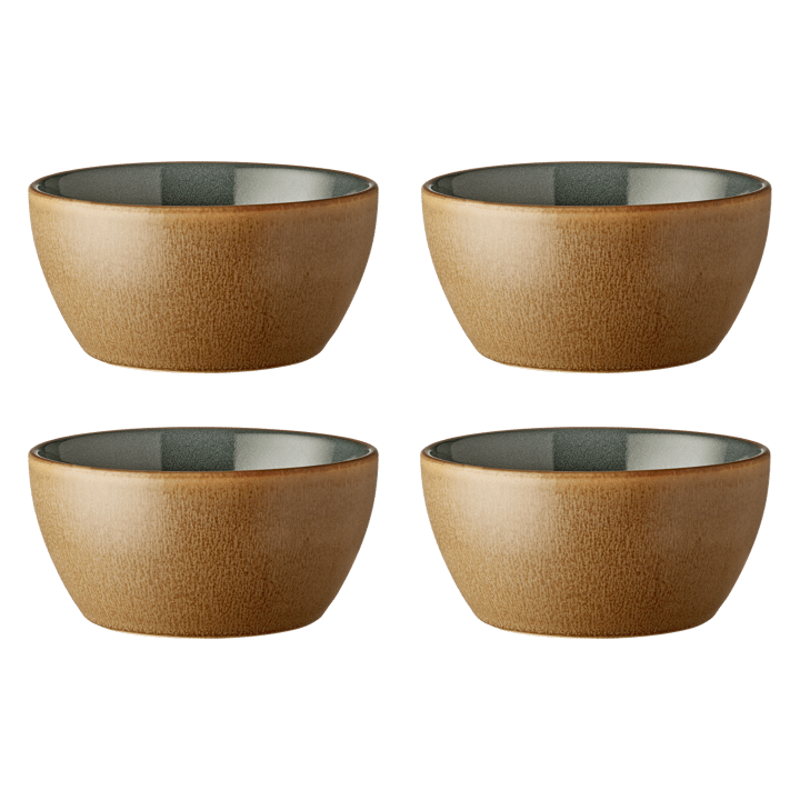 Bitz bowl 4-pack Ø12 cm - Wood-forest - Bitz
