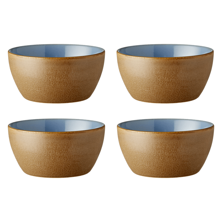Bitz bowl 4-pack Ø12 cm - Wood-ocean - Bitz