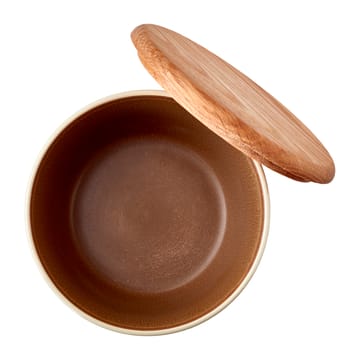 Bitz bowl set with lid - Multi-wood - Bitz