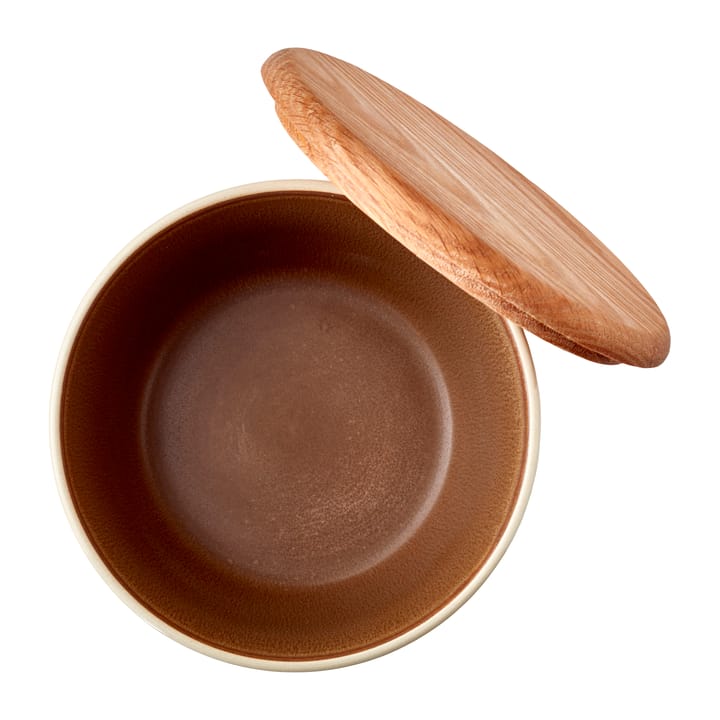Bitz bowl set with lid, Multi-wood Bitz