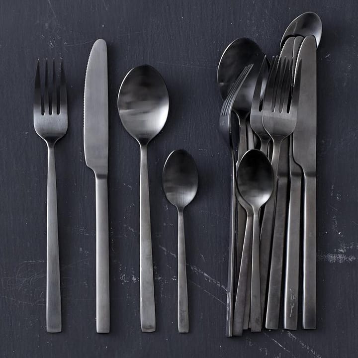 Bitz cutlery 16 pieces, Black Bitz