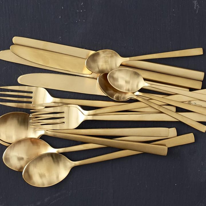 Bitz cutlery 16 pieces, Gold Bitz