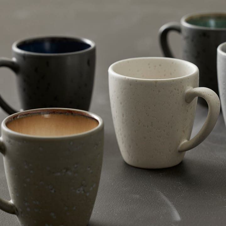 Bitz mug 19 cl black, black-amber Bitz
