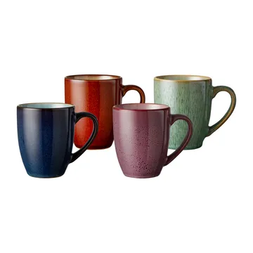 Bitz mug 30 cl 4-pack - Assorted colours - Bitz