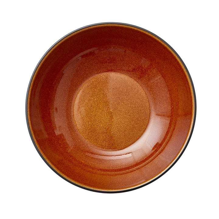 Bitz pasta bowl Ø20 cm black, black-amber Bitz