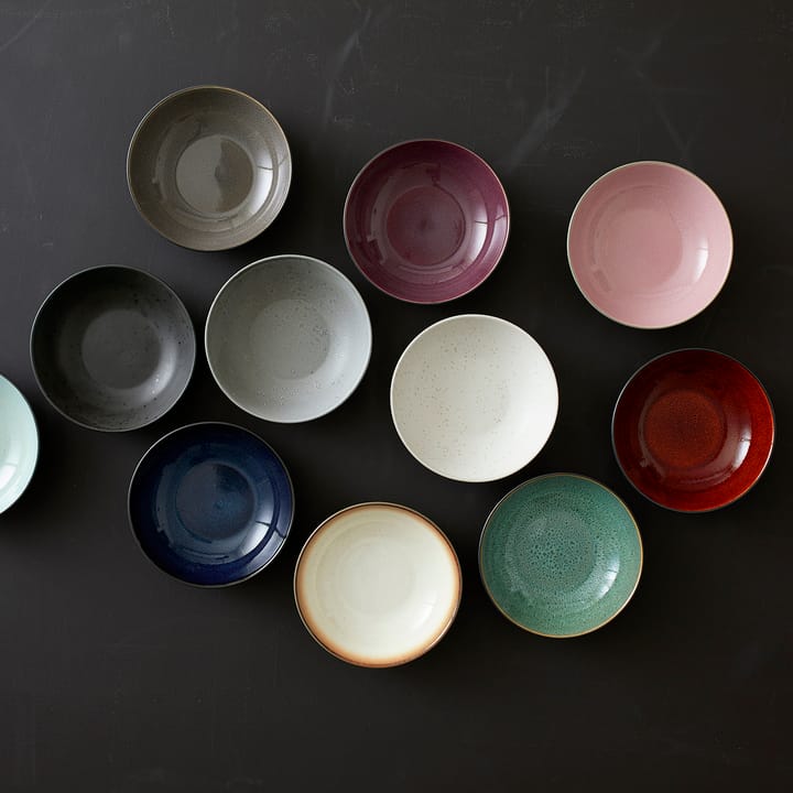 Bitz pasta bowl Ø20 cm black, black-amber Bitz