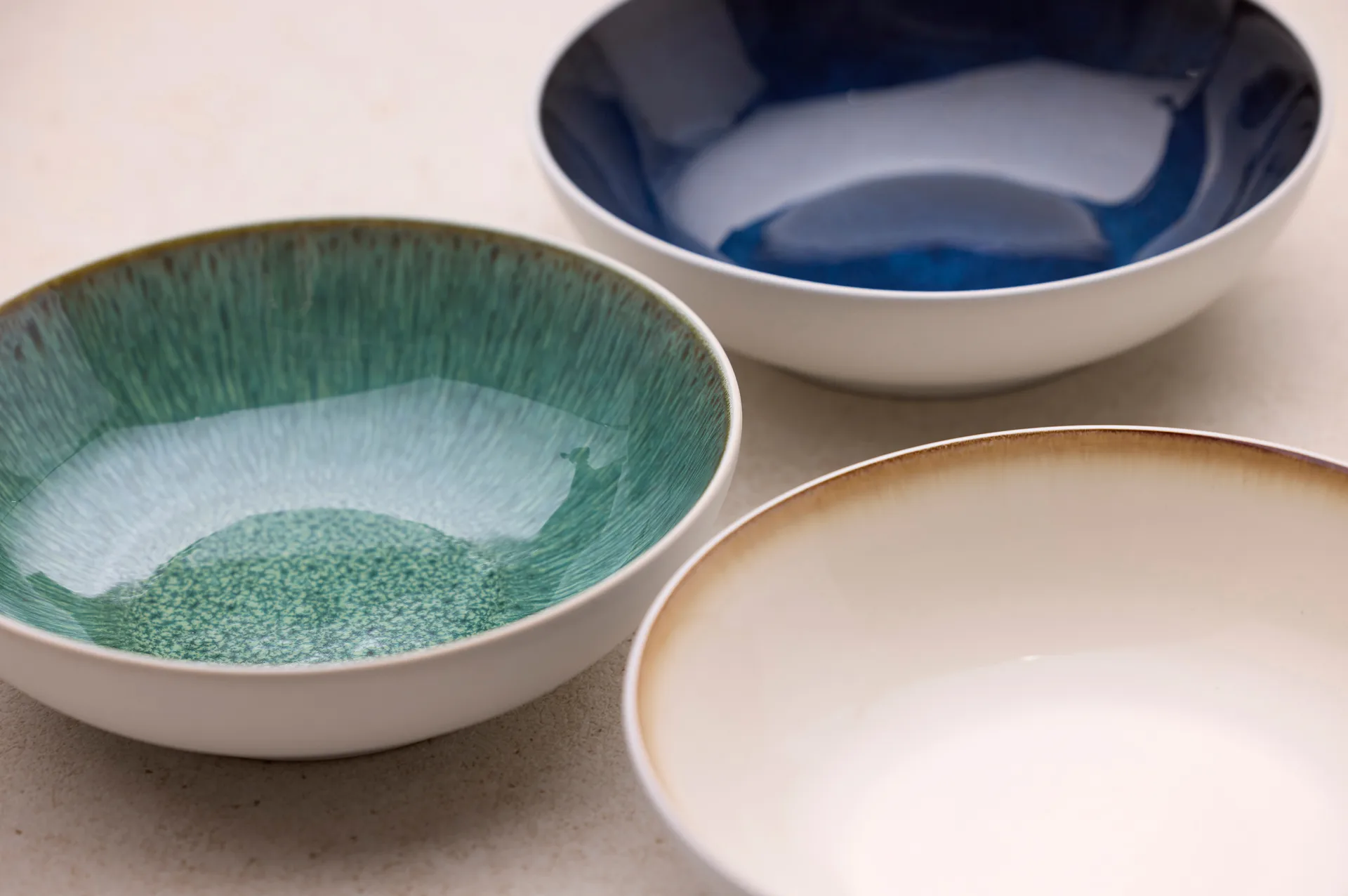 Bitz pasta bowl gastro Ø20 cm, White-cream white Bitz