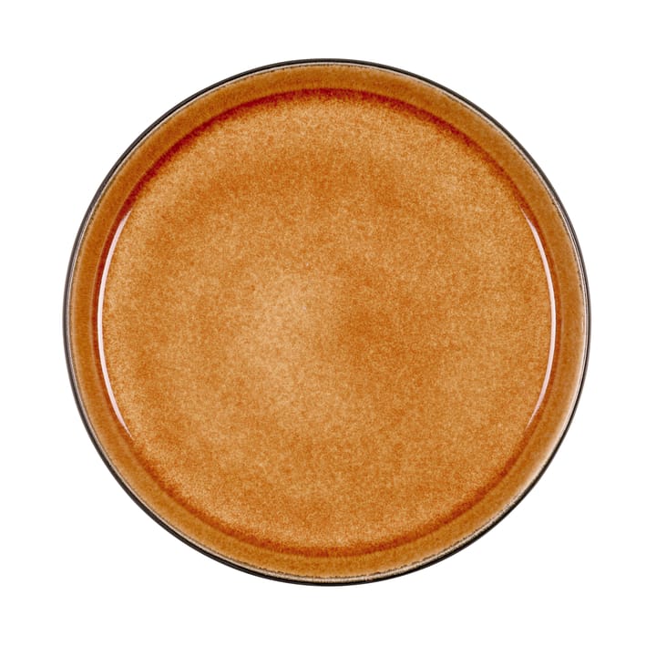 Bitz plate gastro Ø 21 cm, Black-amber Bitz