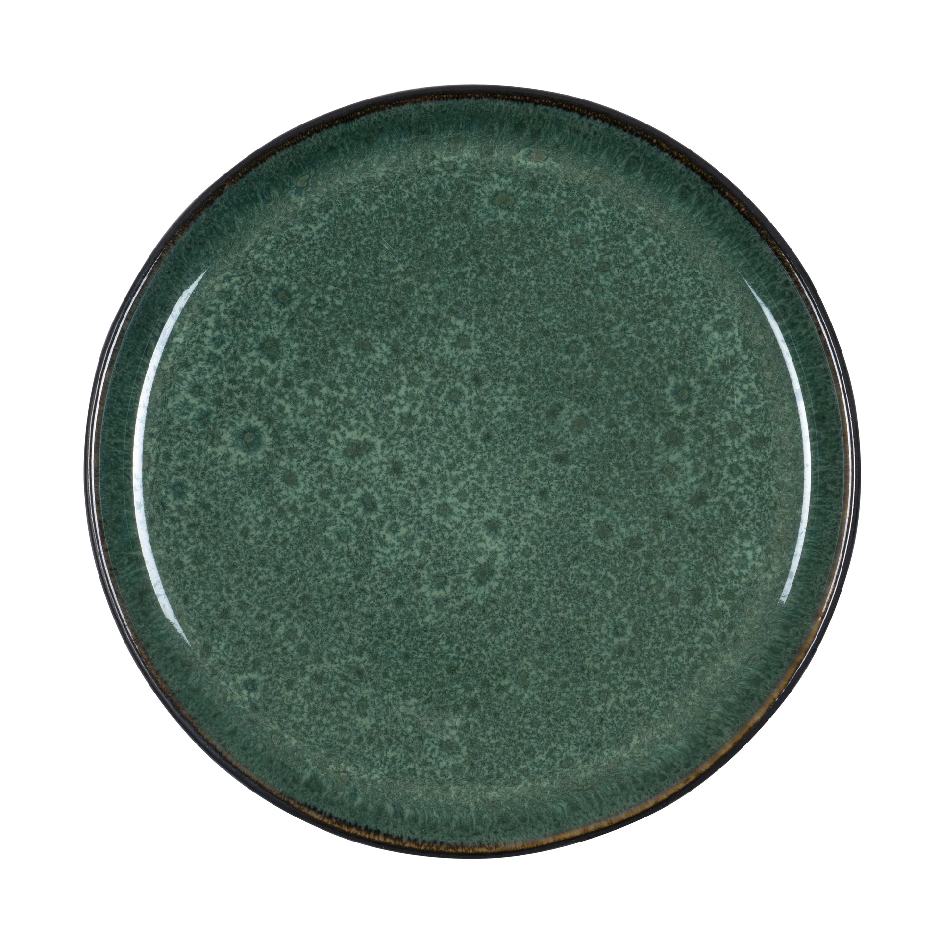 Bitz plate gastro Ø 21 cm, Black-green Bitz
