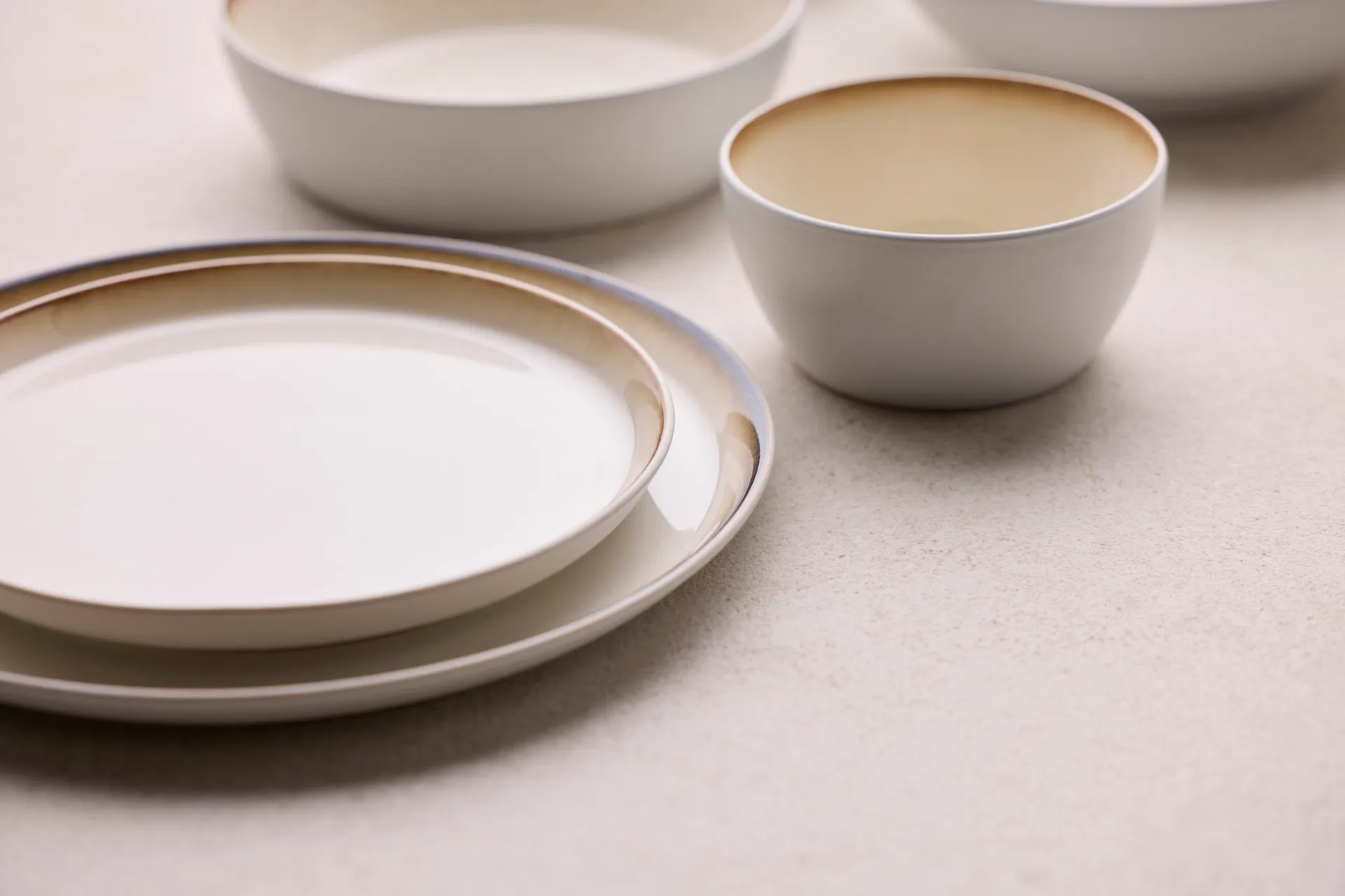 Bitz plate gastro Ø 21 cm, White-Pike White Bitz