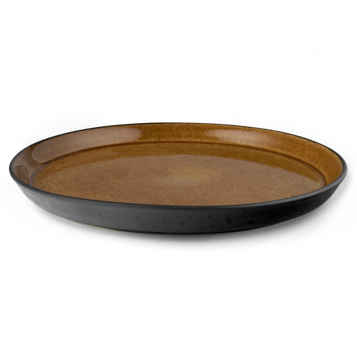Bitz plate gastro Ø27 cm - Black-amber - Bitz