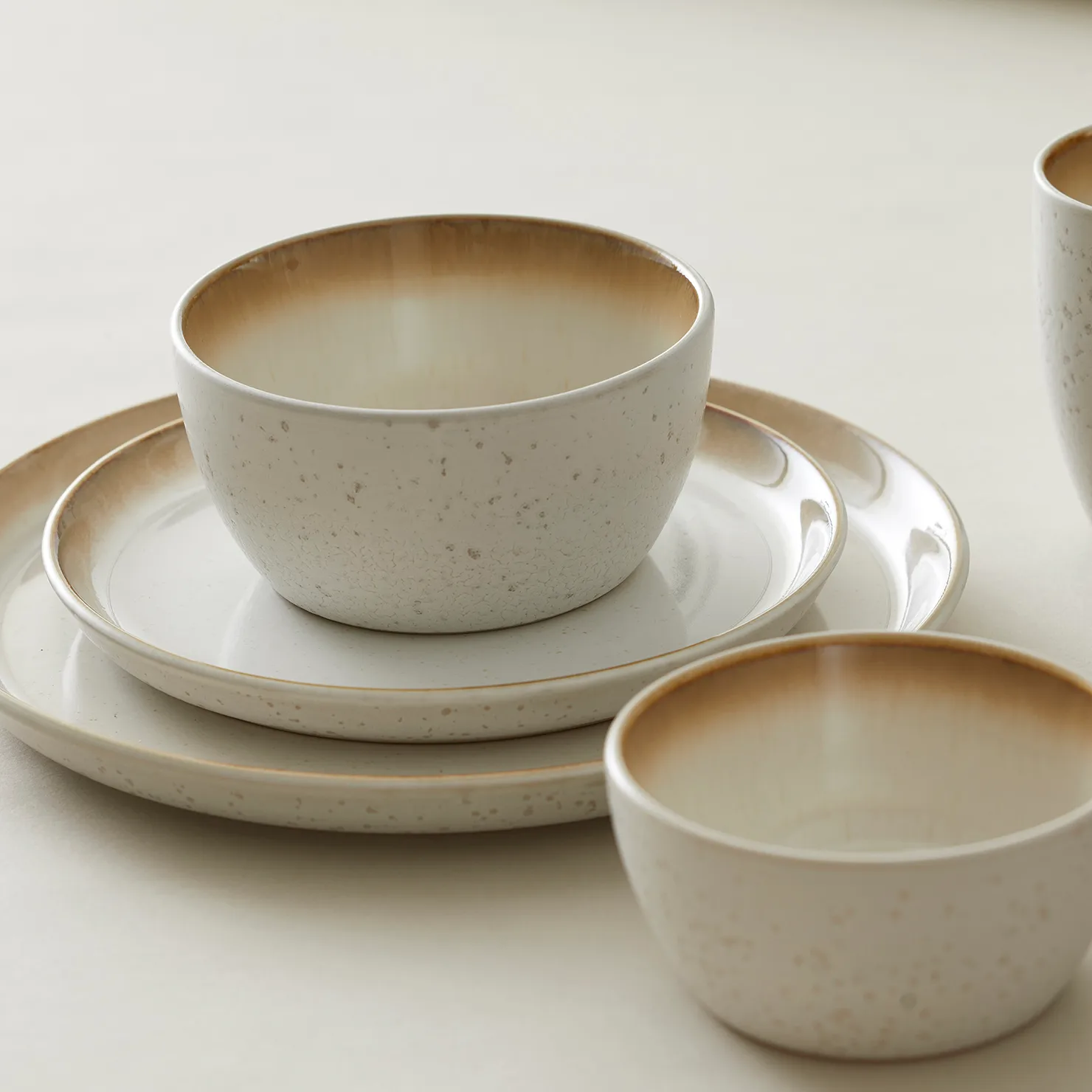 Bitz plate gastro Ø27 cm, cream white-creme Bitz