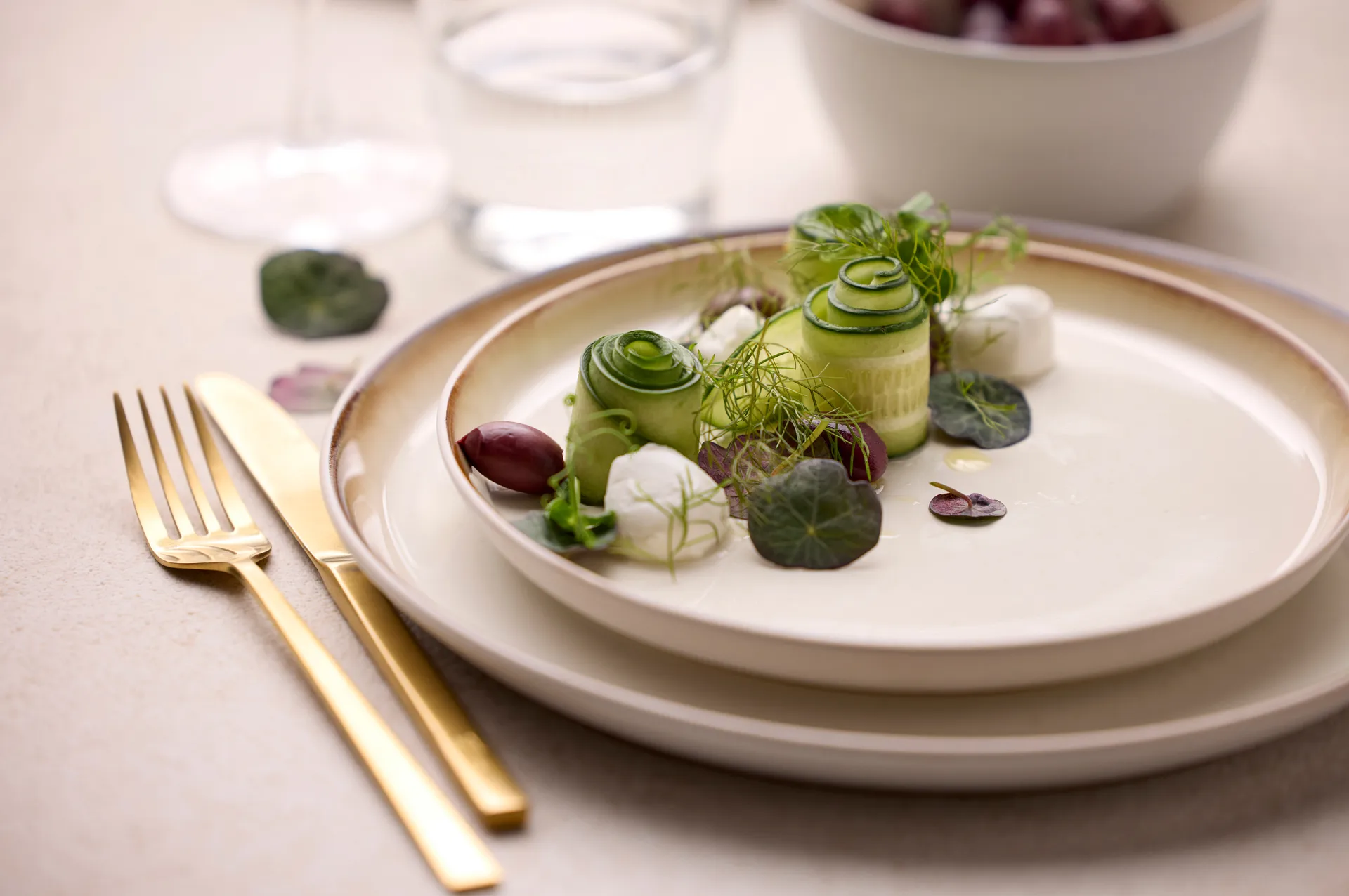 Bitz plate gastro Ø27 cm, White-pike white Bitz