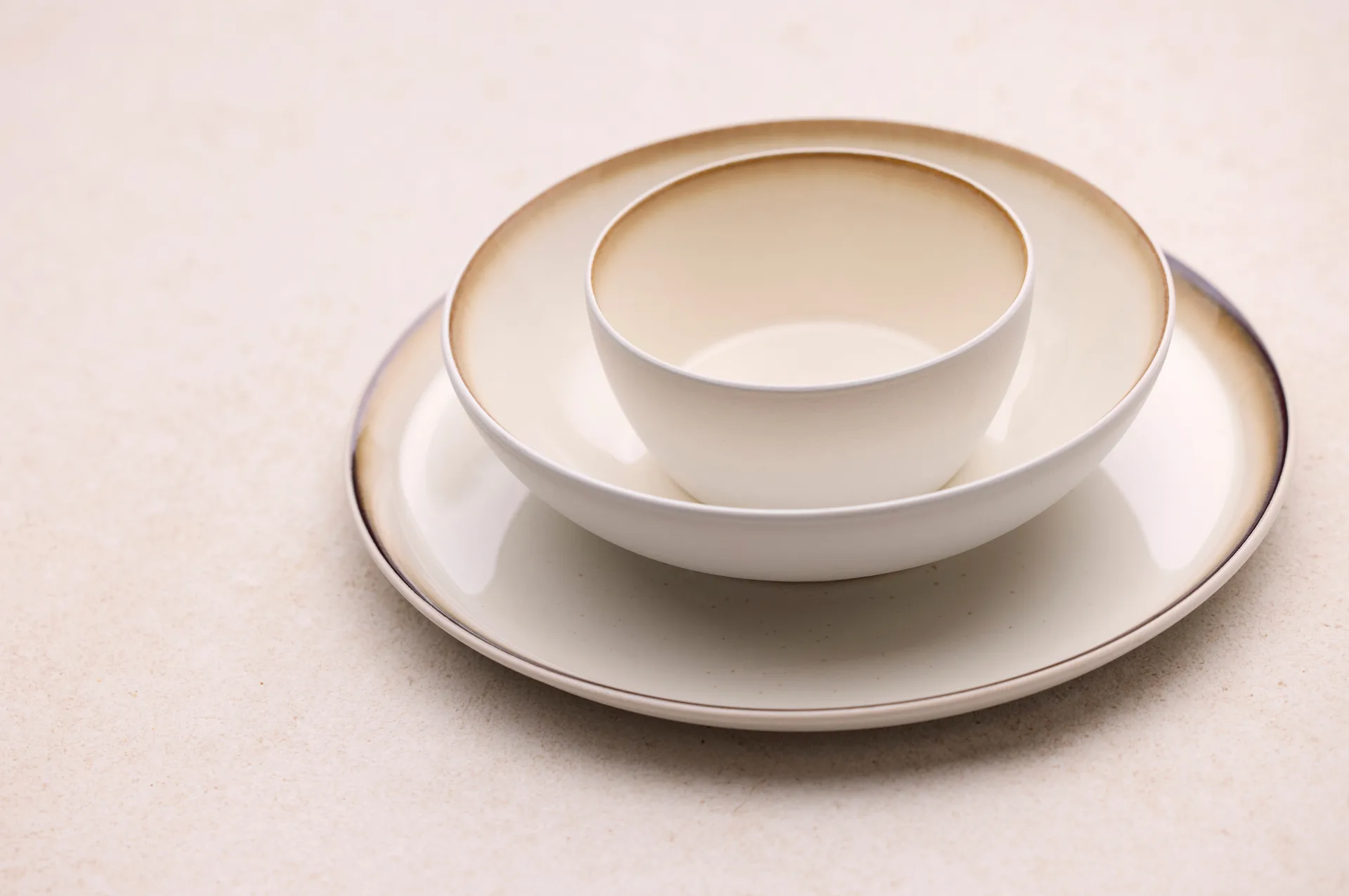 Bitz plate gastro Ø27 cm, White-pike white Bitz