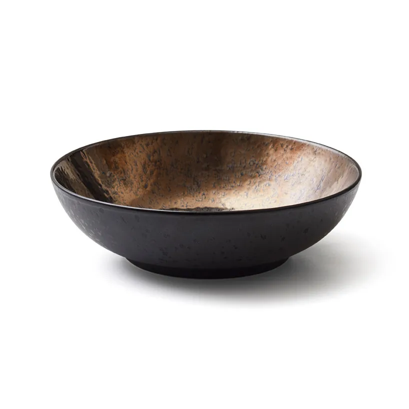 Bitz salad bowl 24 cm, Black-bronze Bitz