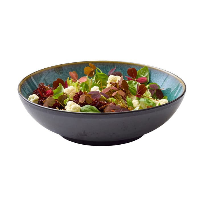 Bitz salad bowl Ø24 cm, Black-green Bitz