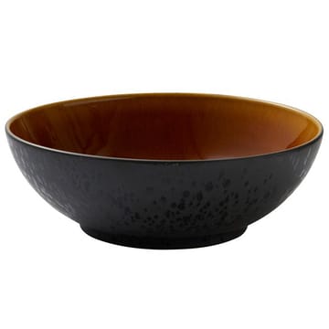 Bitz salad bowl Ø30 cm - Black-amber - Bitz