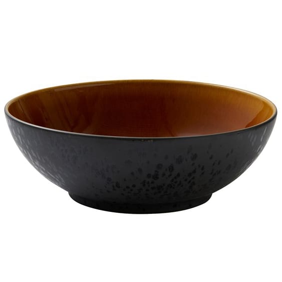 Bitz salad bowl Ø30 cm, Black-amber Bitz