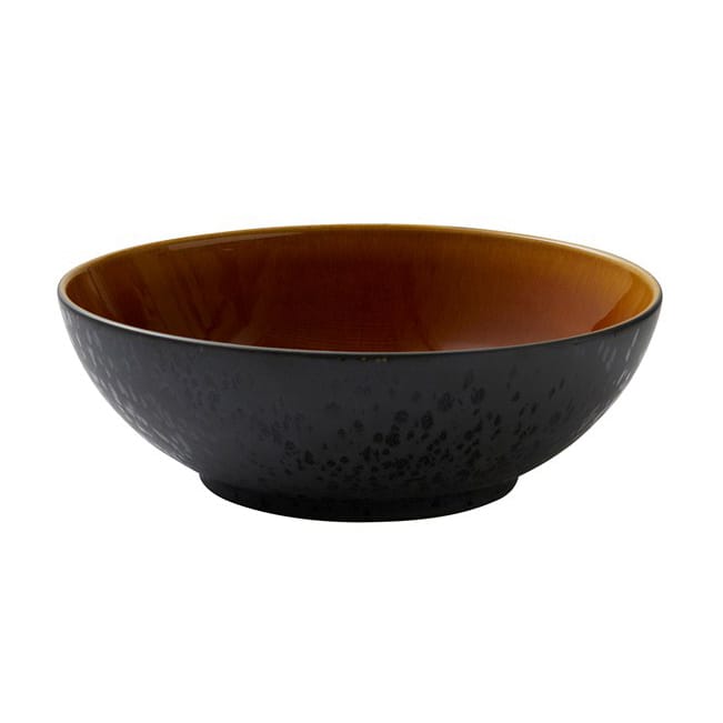 Bitz salad bowl Ø30 cm, Black-amber Bitz