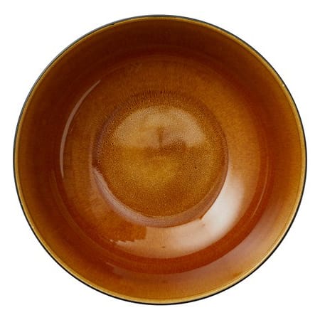 Bitz salad bowl Ø30 cm, Black-amber Bitz