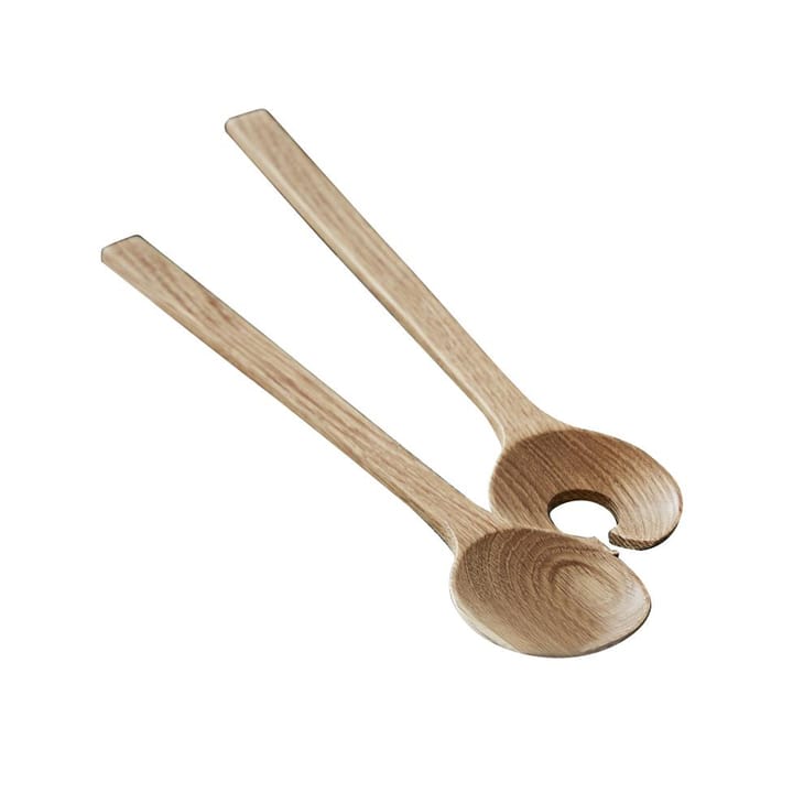 Bitz salad cutlery oak - Oak - Bitz