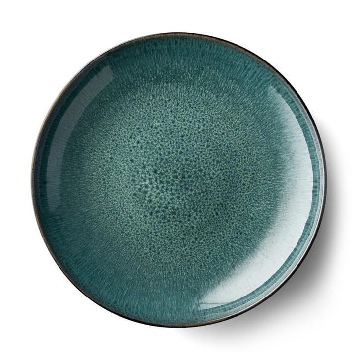 Bitz saucer Ø 40 cm black, Black-green Bitz