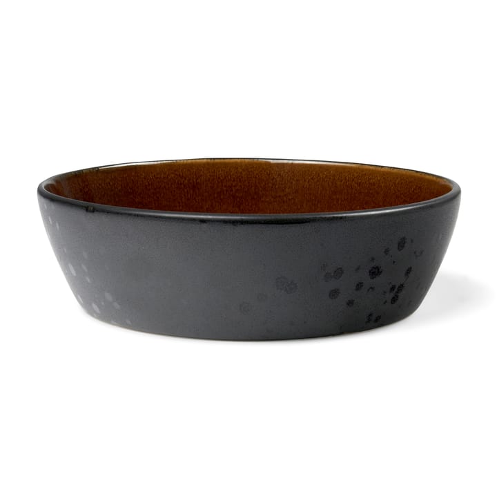 Bitz soup bowl Ø 18 cm, Black-amber Bitz