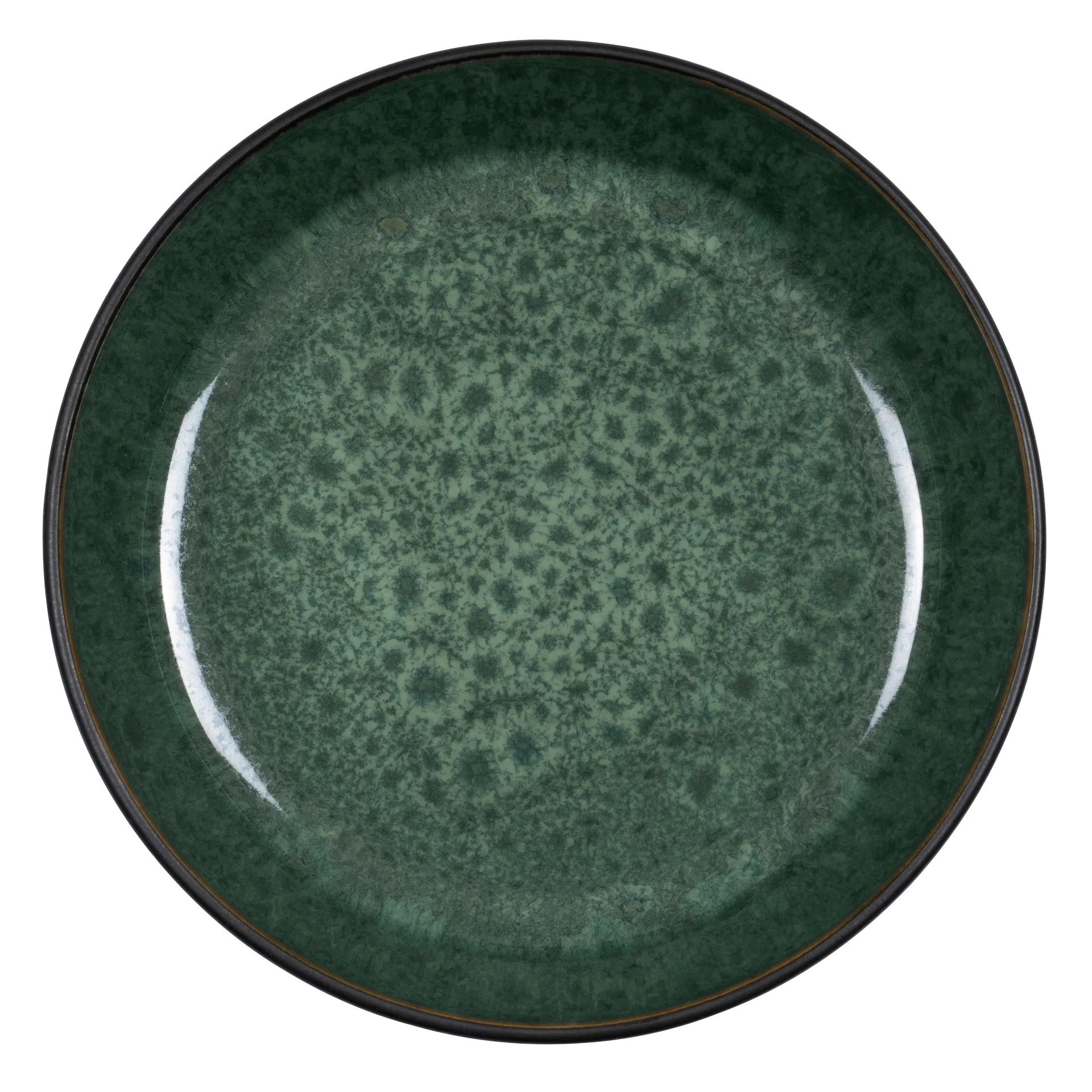 Bitz soup bowl Ø 18 cm, Black-green Bitz