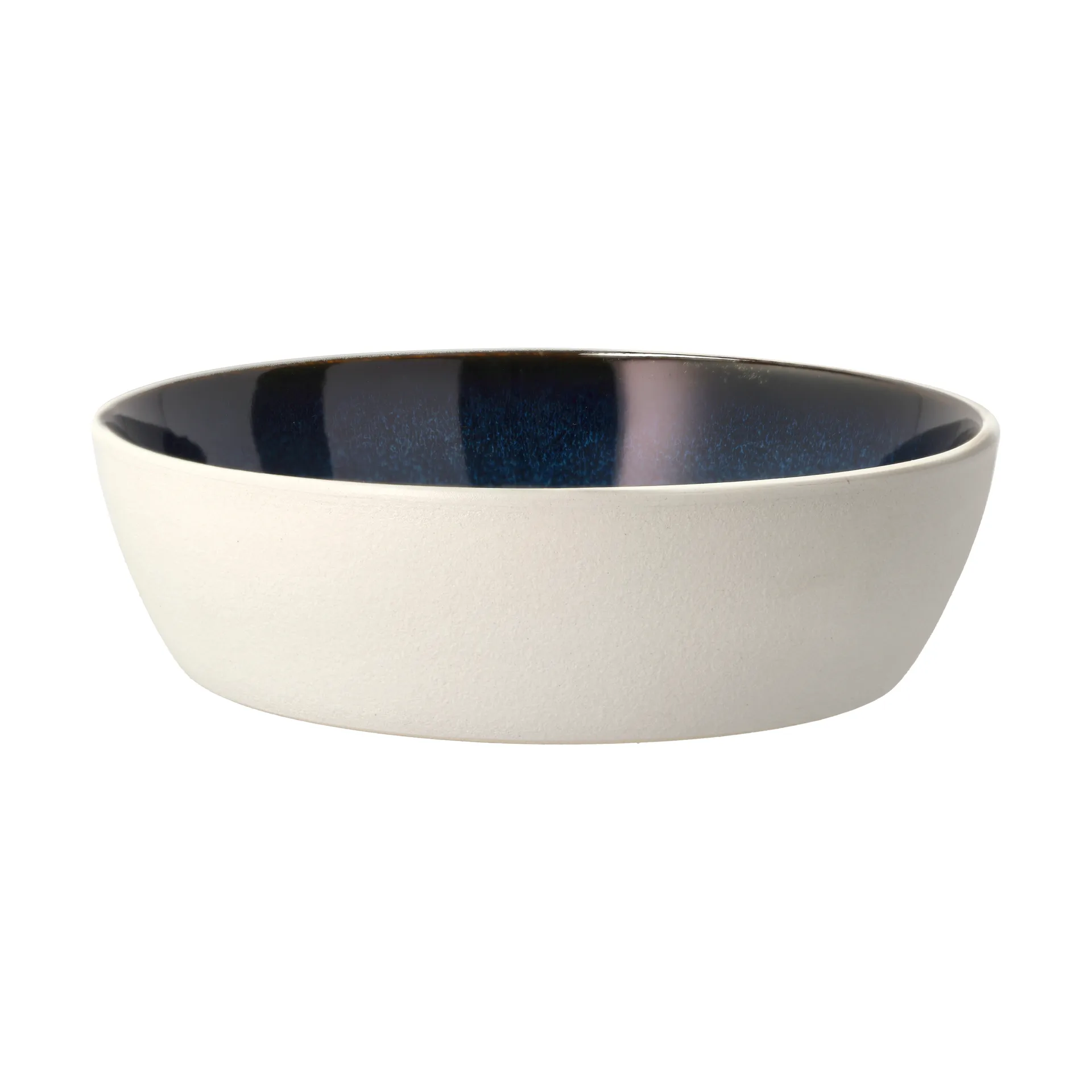 Bitz soup bowl Ø 18 cm, White–dark blue Bitz