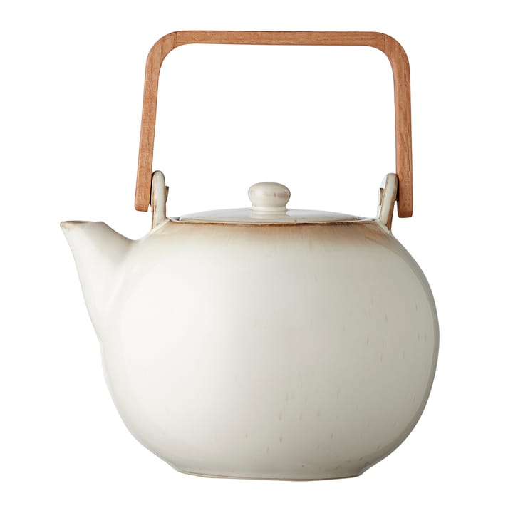 Bitz teapot 1.2 l, cream white Bitz