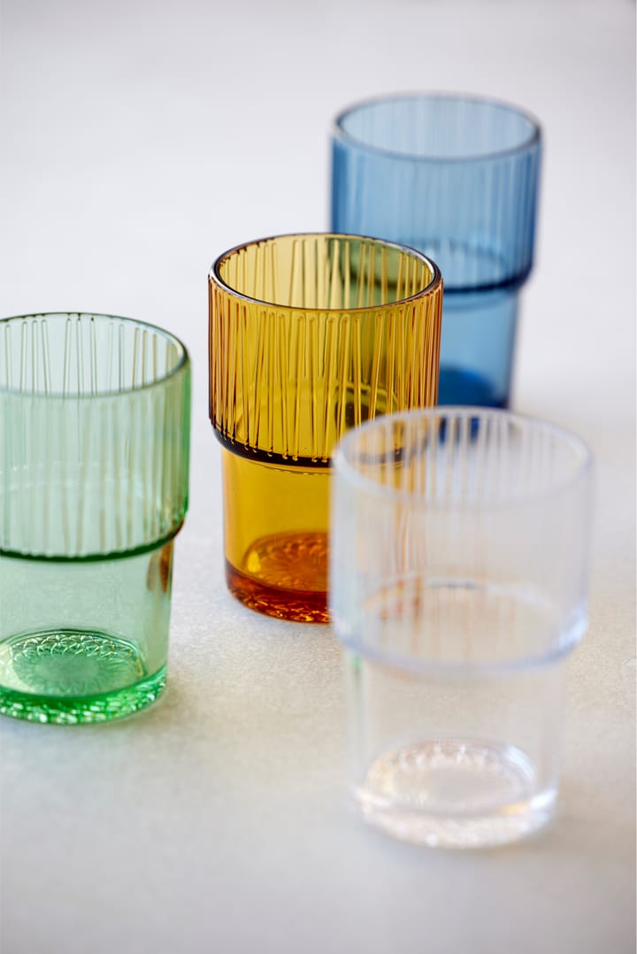 Kusintha café glass 38 cl 4-pack, Clear Bitz