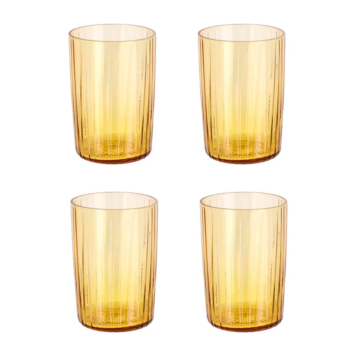 Kusintha drinking glass 28 cl 4-pack, Amber Bitz