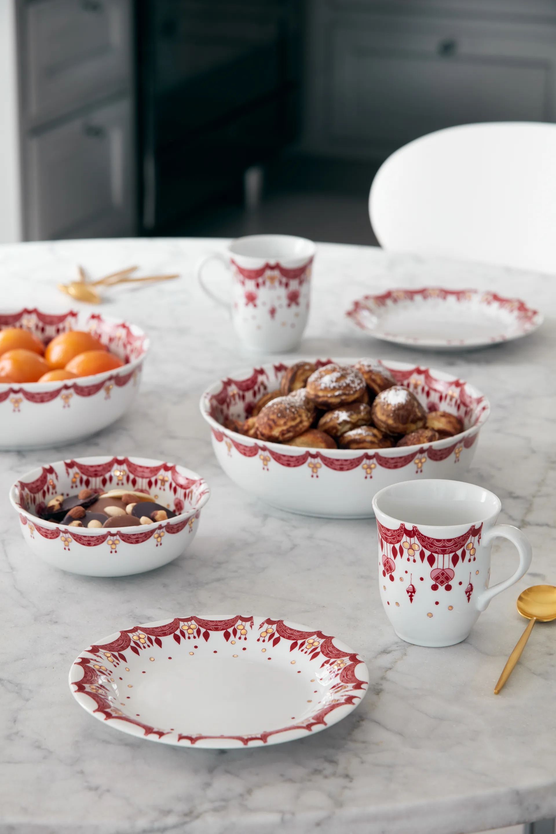 Bjørn Wiinblad Christmas bowl, Ø24.5 cm Bjørn Wiinblad