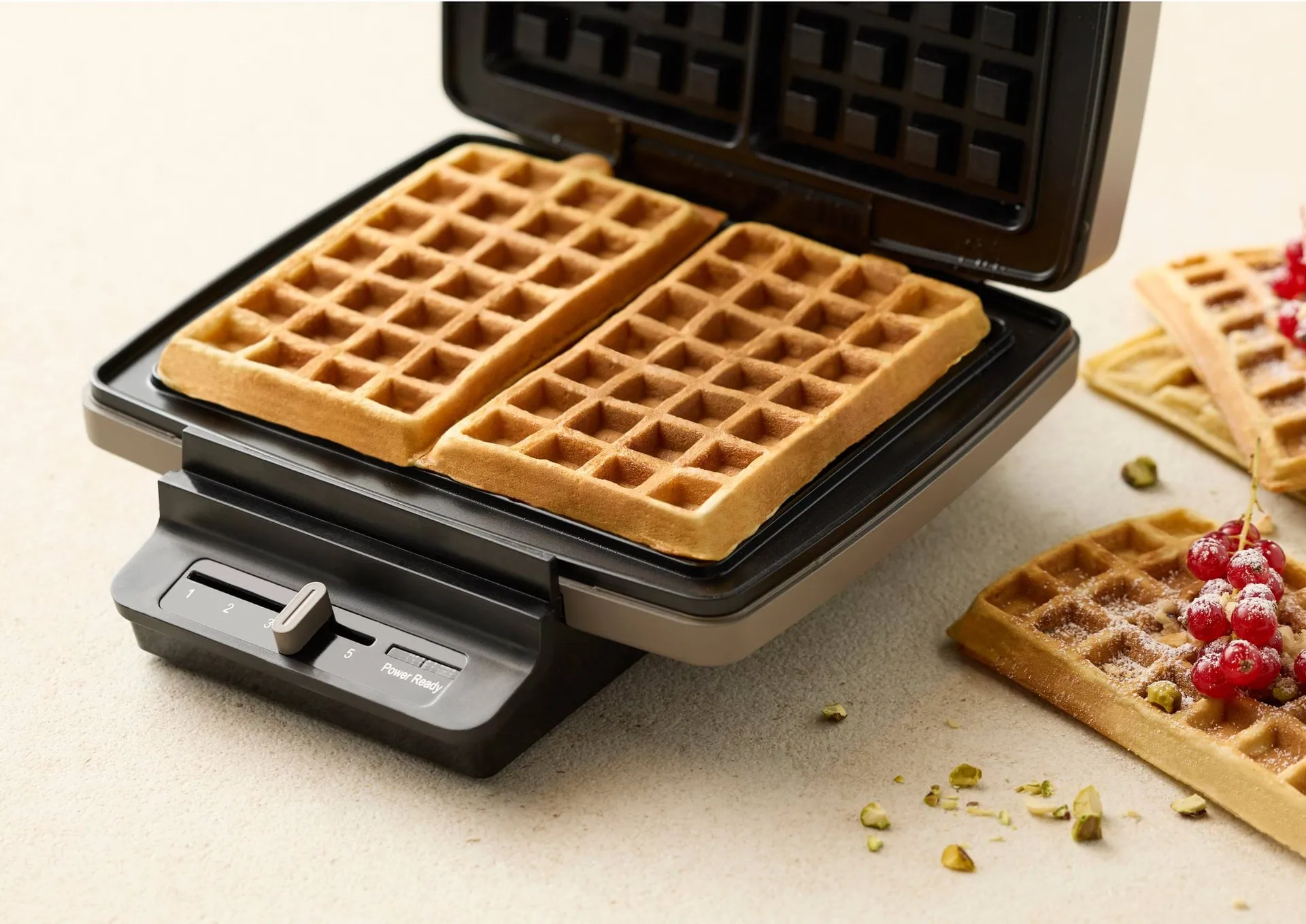 Blomsterbergs Belgian waffle iron, Latte Blomsterbergs
