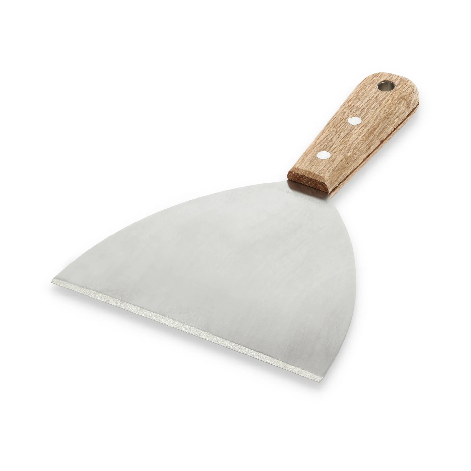 Blomsterbergs chocolate scraper, Oak-stainless steel Blomsterbergs
