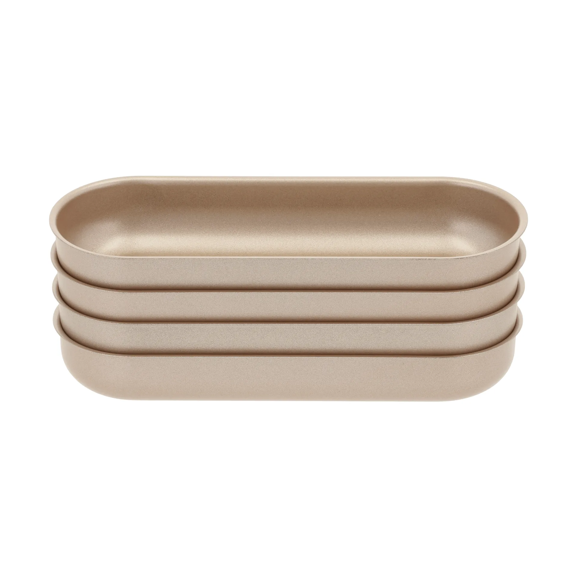 Blomsterbergs mini loaf tin, Rose gold, 4-pack Blomsterbergs