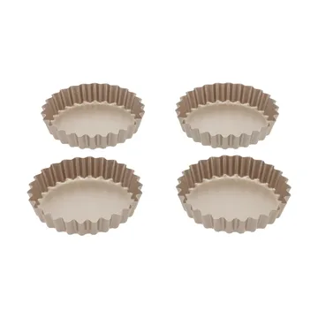 Blomsterbergs mini pie dish - Rose gold, 4-pack - Blomsterbergs