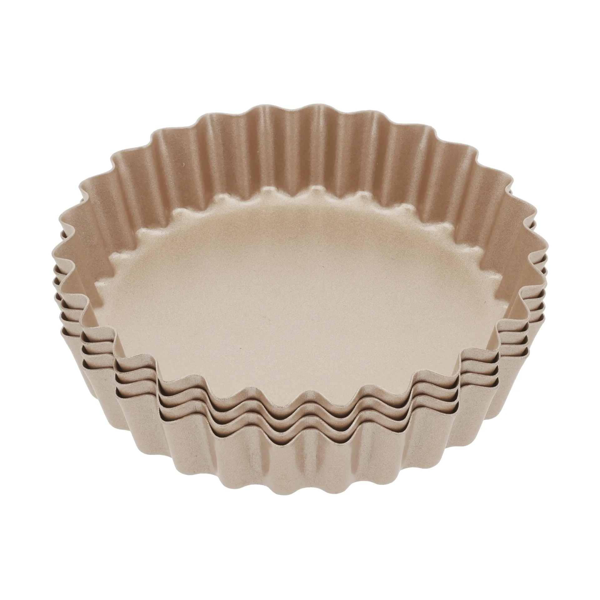 Blomsterbergs mini pie dish, Rose gold, 4-pack Blomsterbergs
