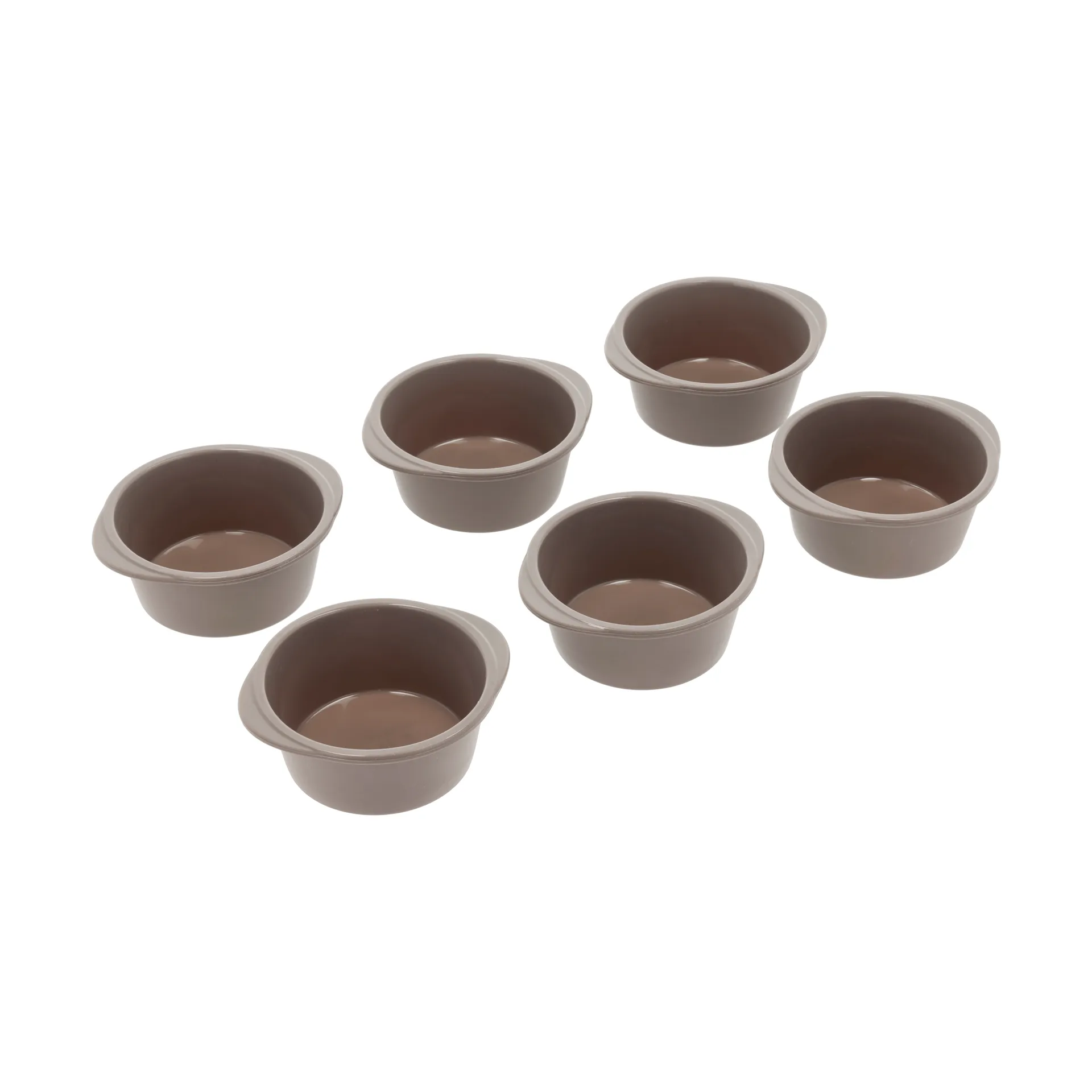 Blomsterbergs muffin swirl tin, Latte, 6-pack Blomsterbergs