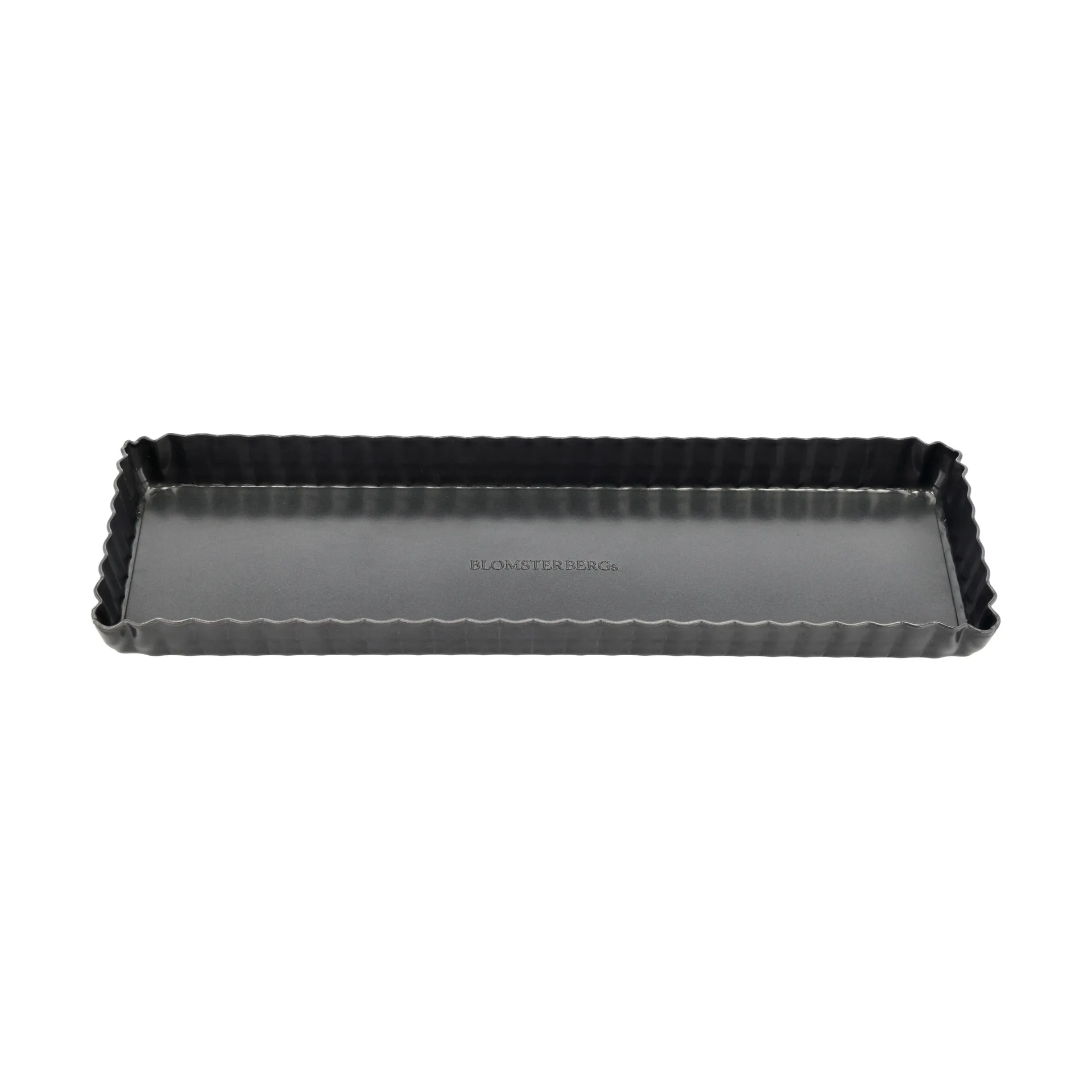 Blomsterbergs rectangular pie dish 35x11x2.6 cm, Dark grey Blomsterbergs