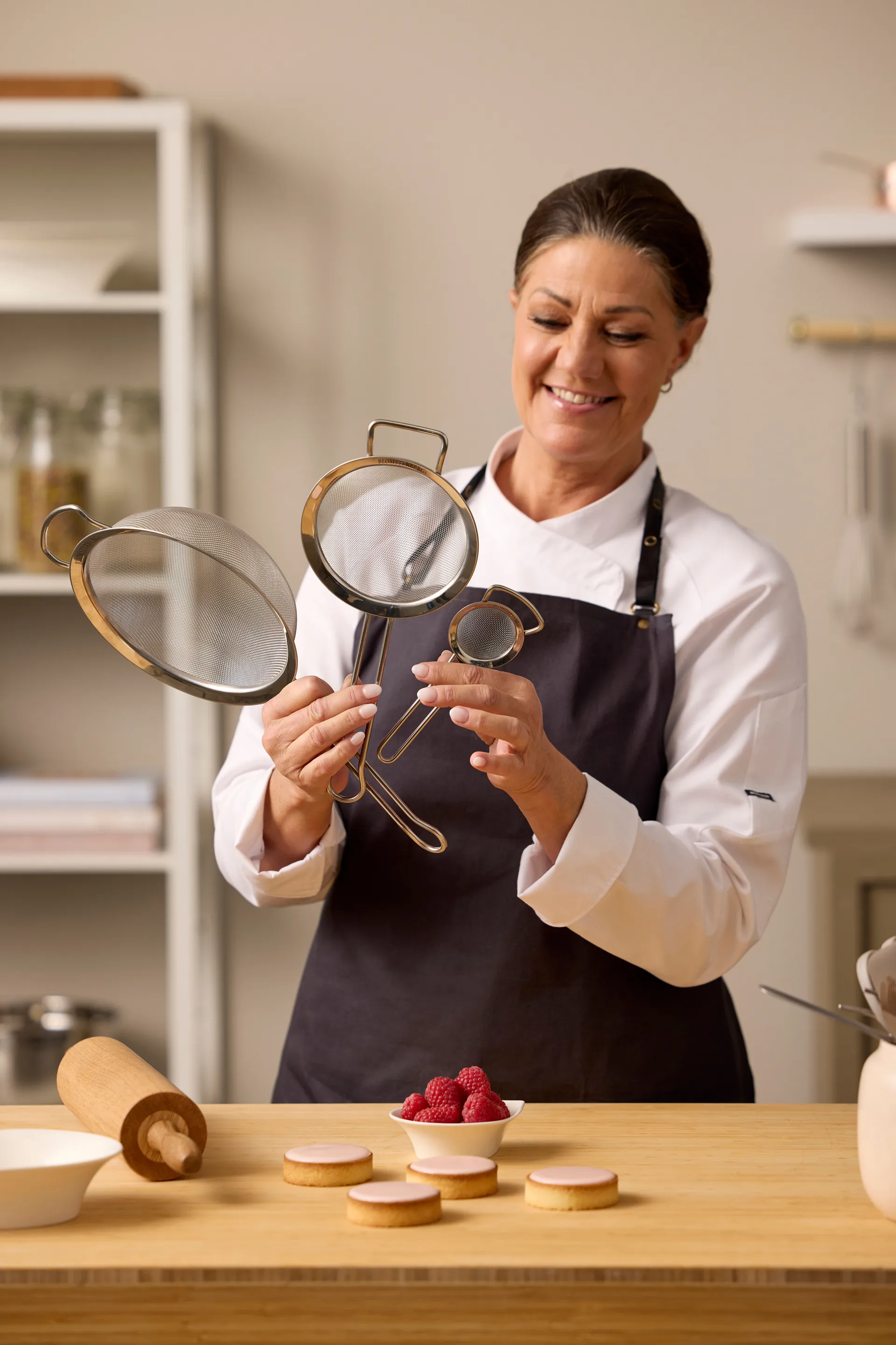 Blomsterbergs wire strainer steel, 14 cm Blomsterbergs