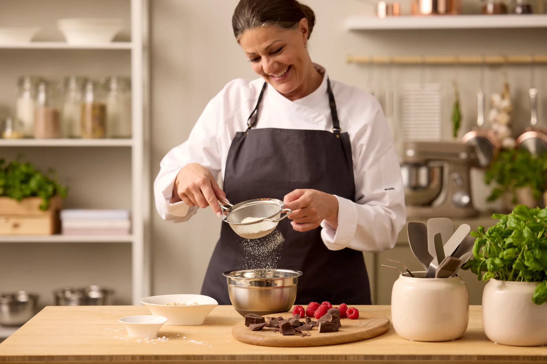 Blomsterbergs wire strainer steel, 14 cm Blomsterbergs