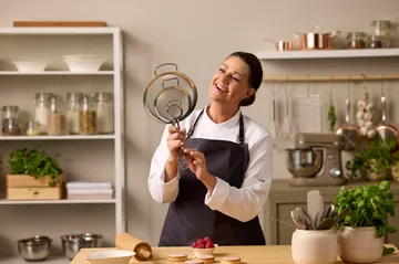 Blomsterbergs wire strainer steel - 6 cm - Blomsterbergs