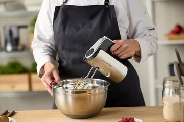 Mixing bowl with silicone base latte. - 5 liters - Blomsterbergs