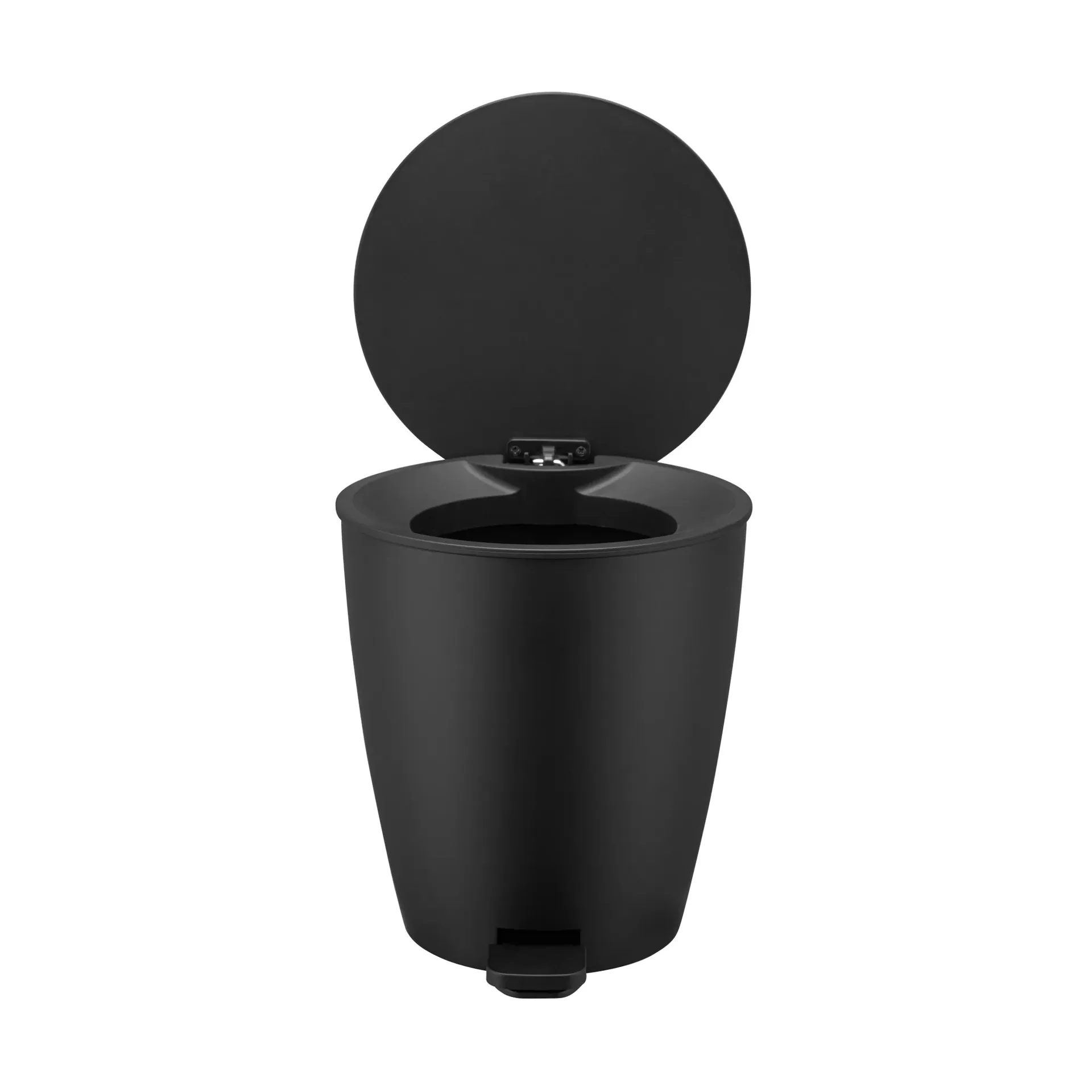 Ava pedal bin, Black, 3 l blomus