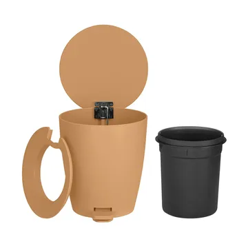 Ava pedal bin - Tan, 3 l - blomus